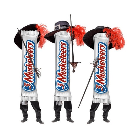 3 MUSKETEERS Fun Size Chocolate Candy Bars, 18.41 oz